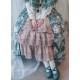 Surface Spell Dreamland Forest Floral Open Front Long Skirt(Leftovers/Full Payment Without Shipping)